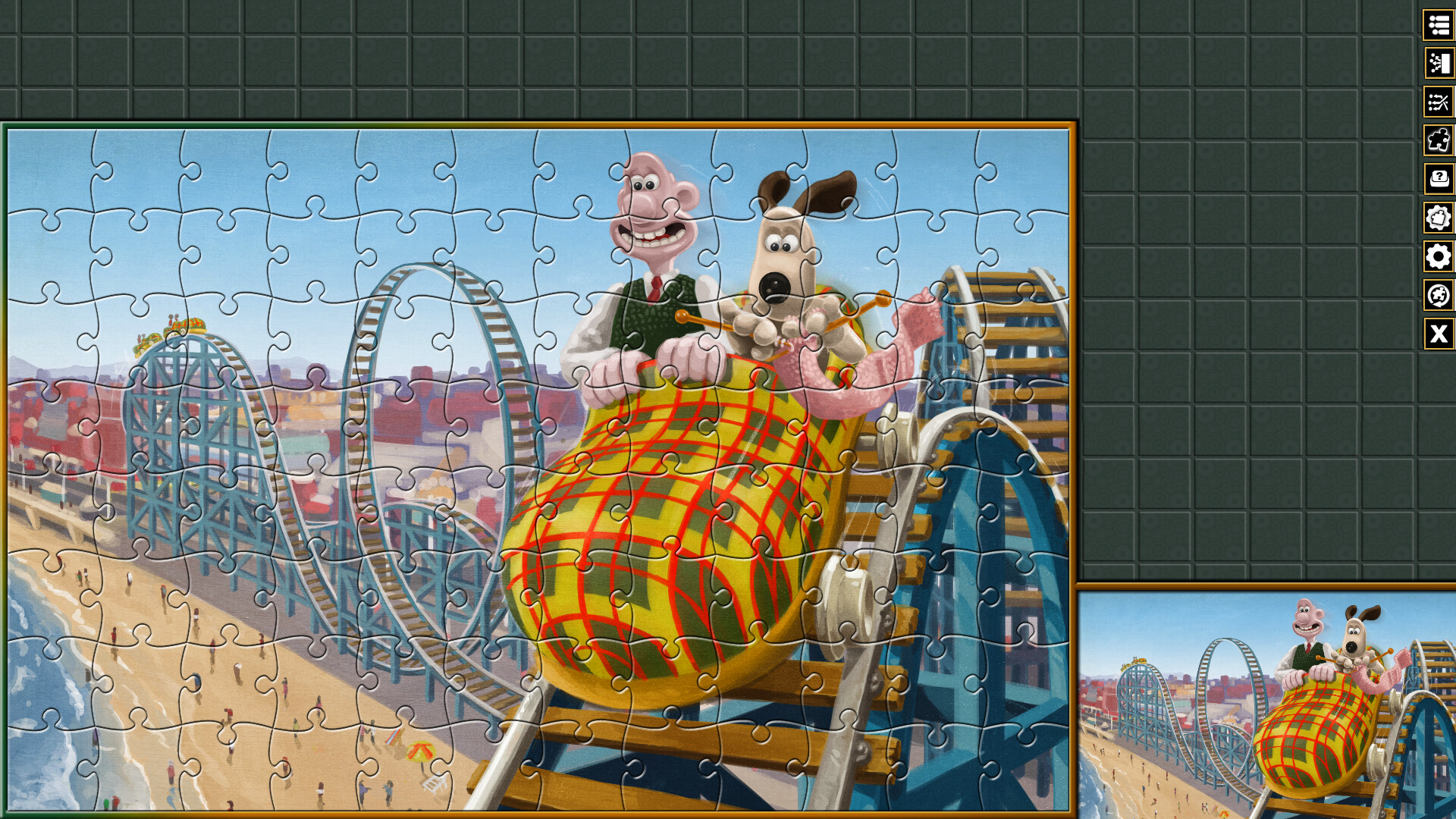 Pixel Puzzles Aardman Jigsaws: Wallace & Gromit - Vacation screenshot 6