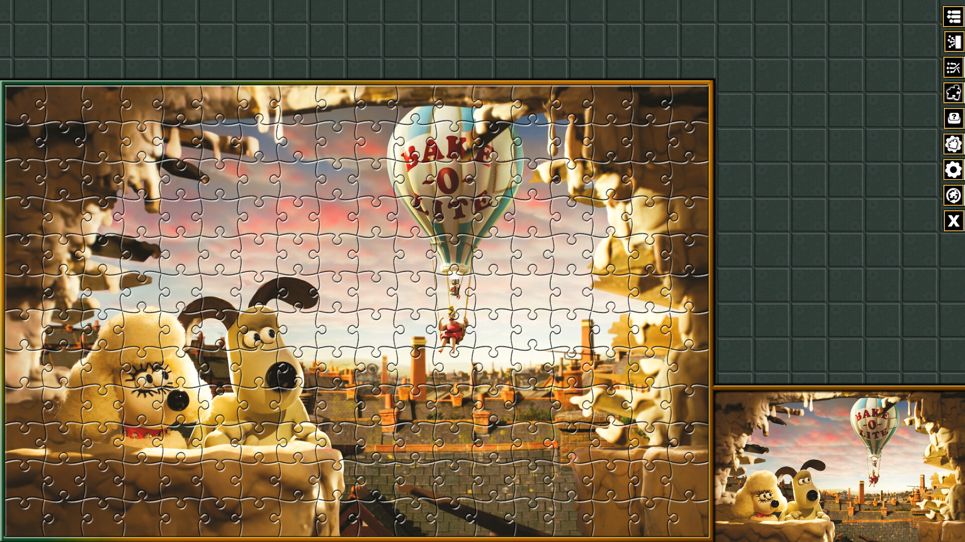 Pixel Puzzles Aardman Jigsaws: Wallace & Gromit - A Matter Of Loaf And Death screenshot 3
