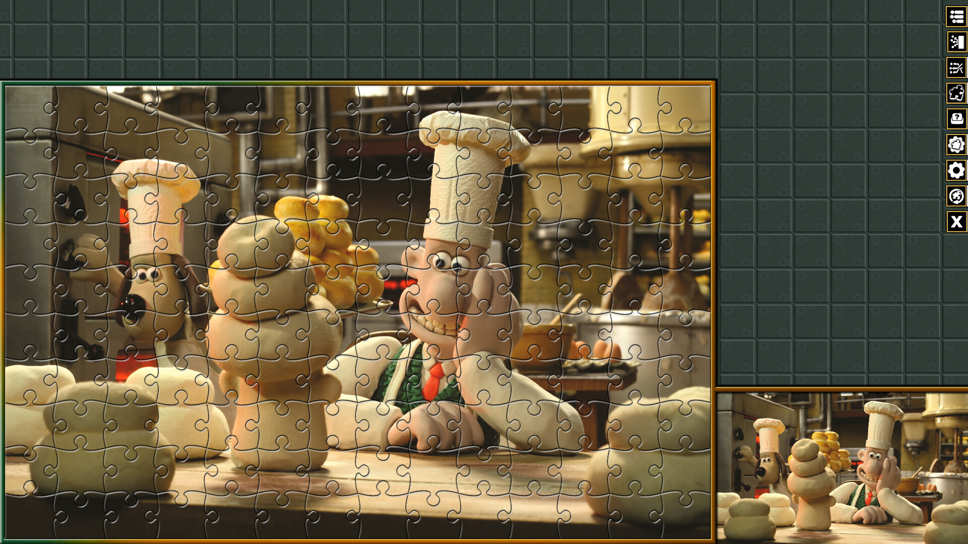 Pixel Puzzles Aardman Jigsaws: Wallace & Gromit - A Matter Of Loaf And Death screenshot 5