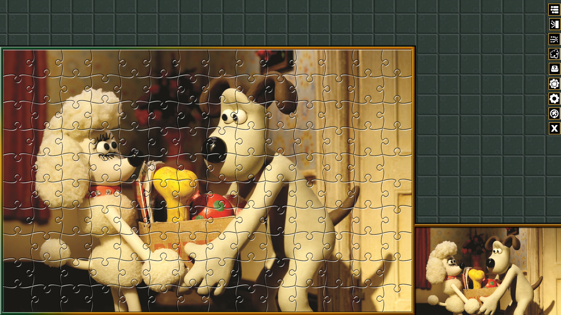 Pixel Puzzles Aardman Jigsaws: Wallace & Gromit - A Matter Of Loaf And Death screenshot 18
