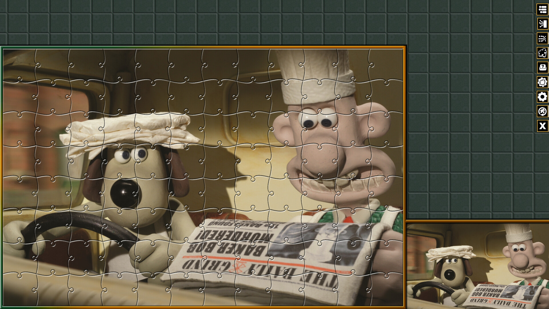 Pixel Puzzles Aardman Jigsaws: Wallace & Gromit - A Matter Of Loaf And Death screenshot 13