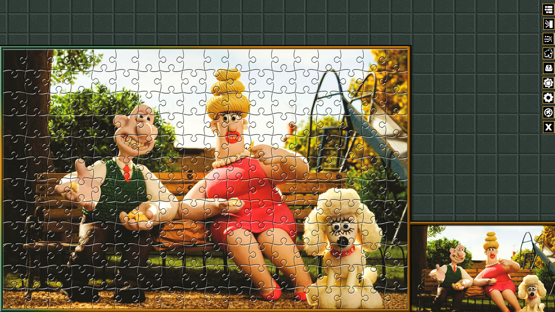 Pixel Puzzles Aardman Jigsaws: Wallace & Gromit - A Matter Of Loaf And Death screenshot 11