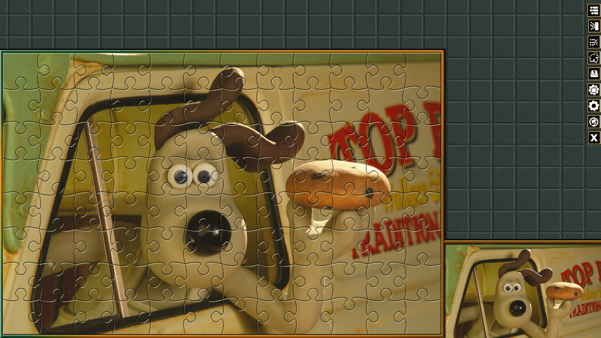 Pixel Puzzles Aardman Jigsaws: Wallace & Gromit - A Matter Of Loaf And Death screenshot 9