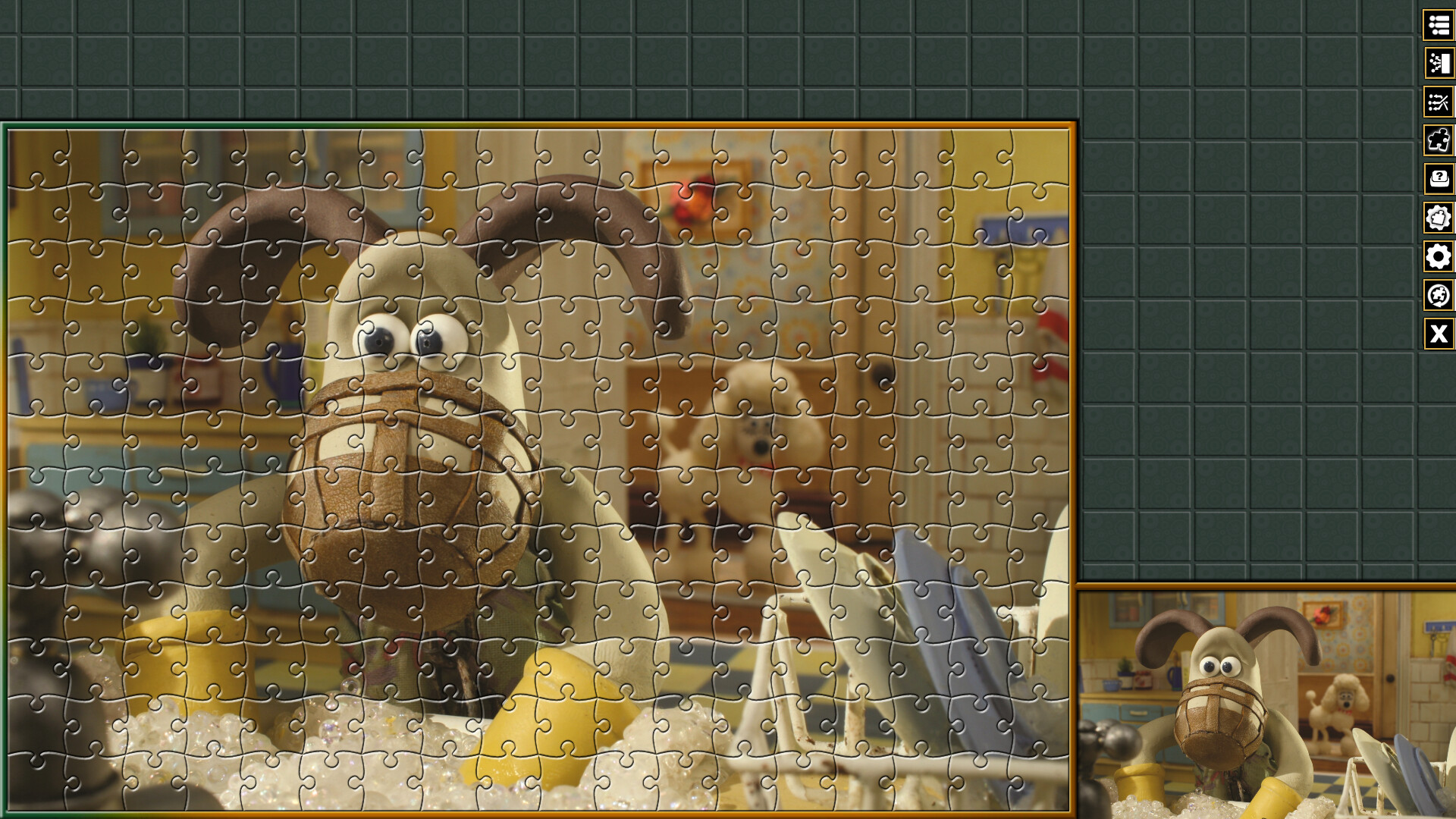 Pixel Puzzles Aardman Jigsaws: Wallace & Gromit - A Matter Of Loaf And Death screenshot 20