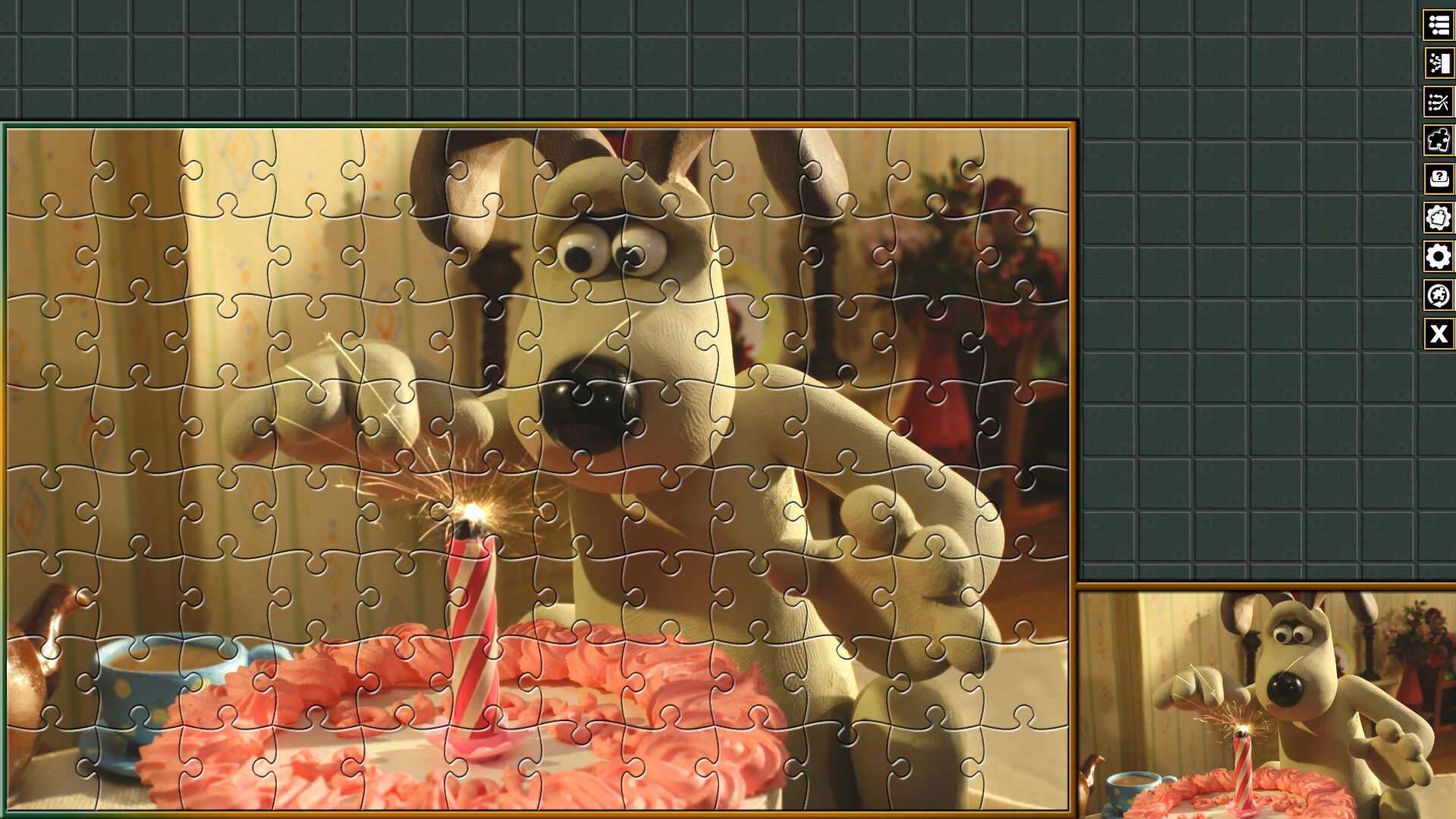 Pixel Puzzles Aardman Jigsaws: Wallace & Gromit - A Matter Of Loaf And Death screenshot 2