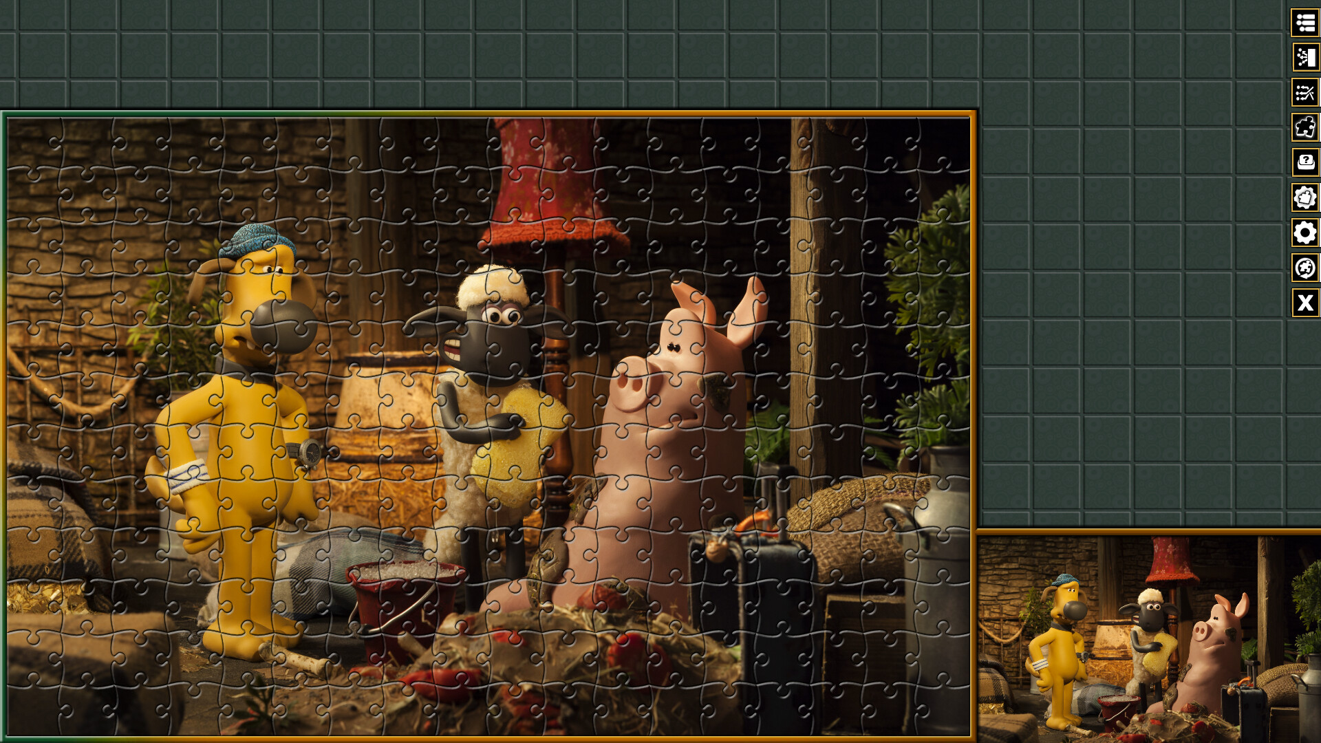 Pixel Puzzles Aardman Jigsaws: Shaun The Sheep screenshot 9