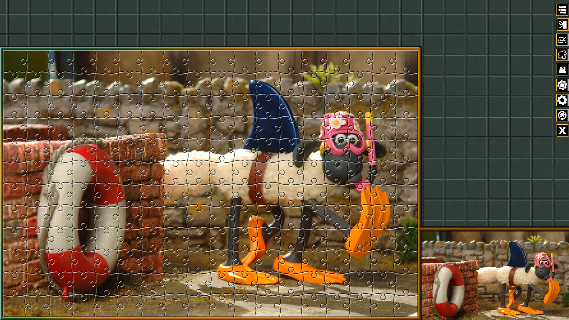 Pixel Puzzles Aardman Jigsaws: Shaun The Sheep screenshot 4