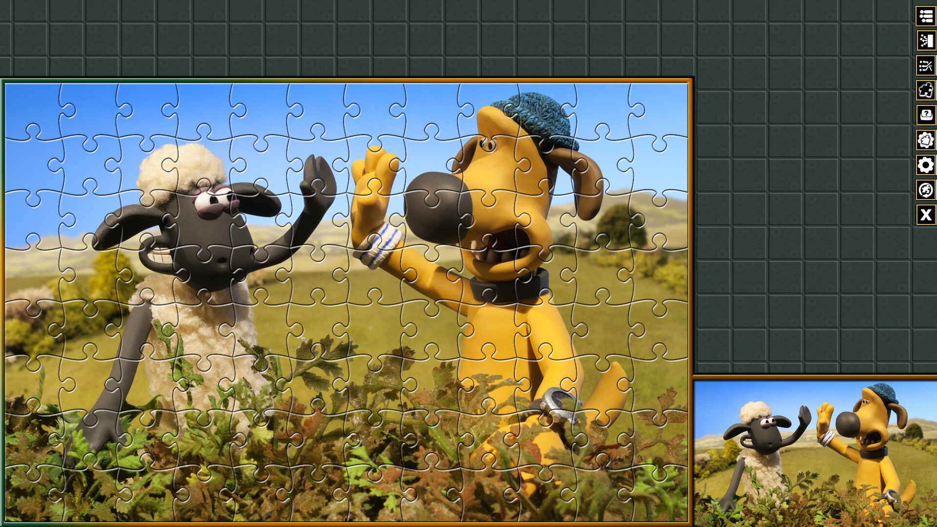 Pixel Puzzles Aardman Jigsaws: Shaun The Sheep screenshot 7