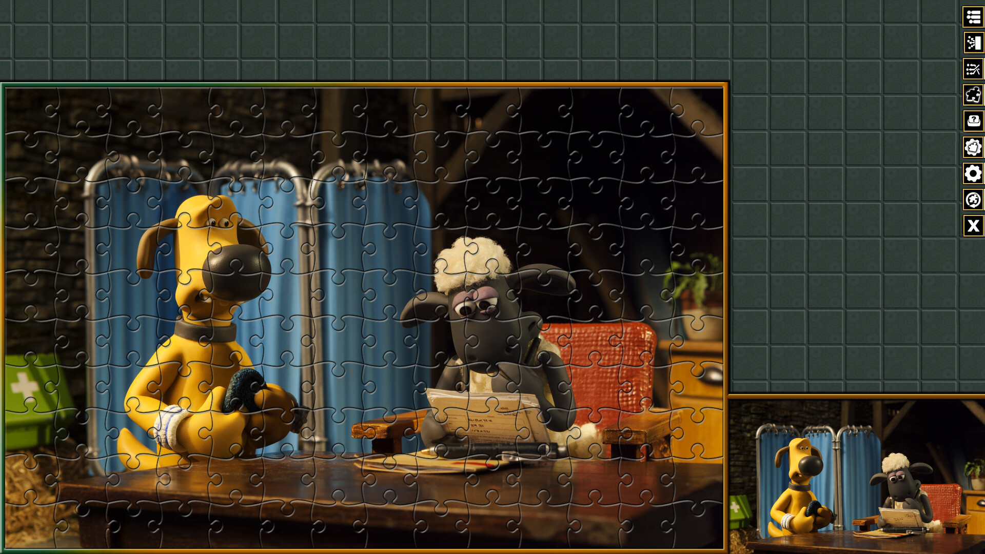 Pixel Puzzles Aardman Jigsaws: Shaun The Sheep screenshot 8