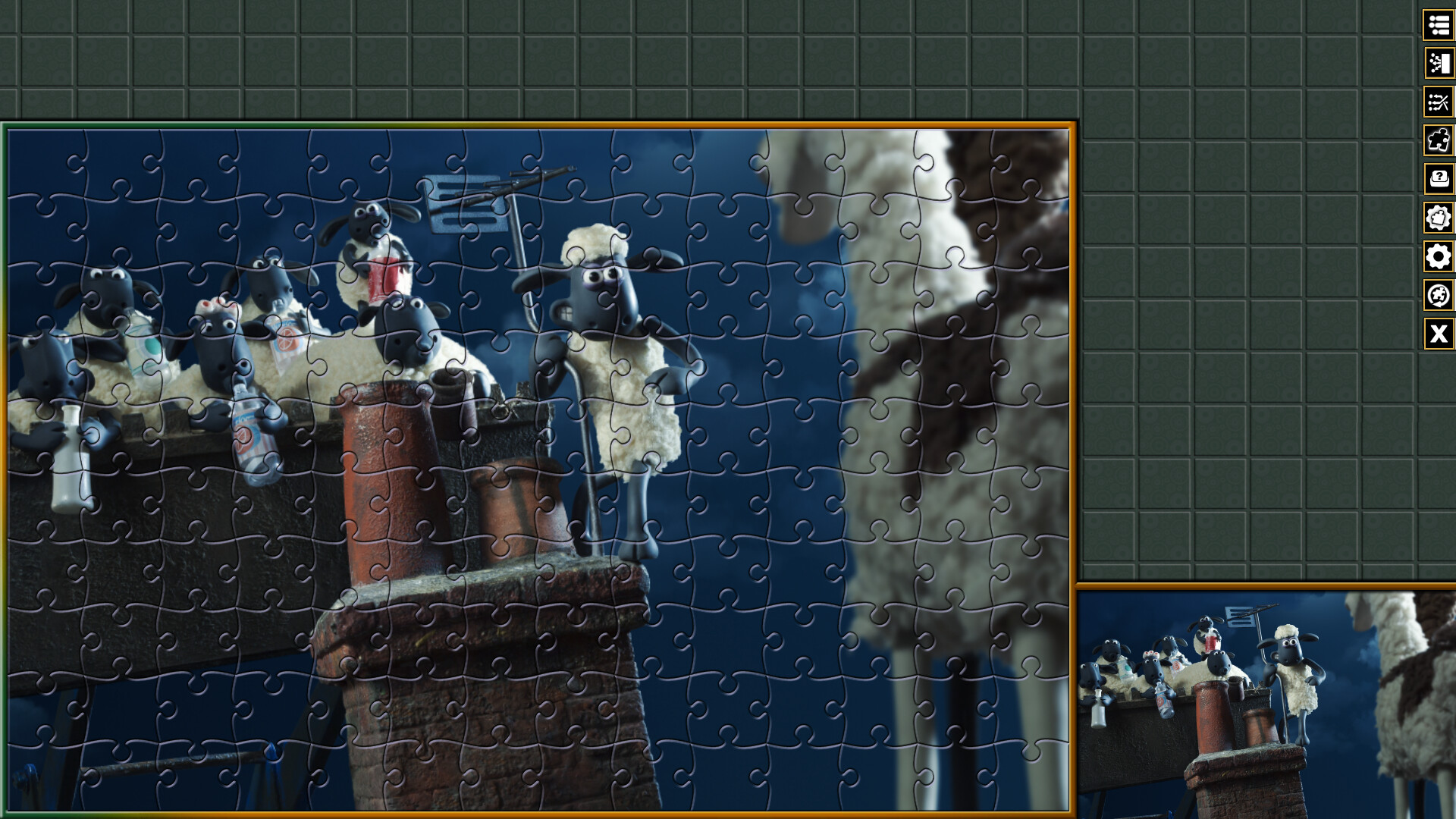 Pixel Puzzles Aardman Jigsaws: The Farmers Llamas screenshot 16