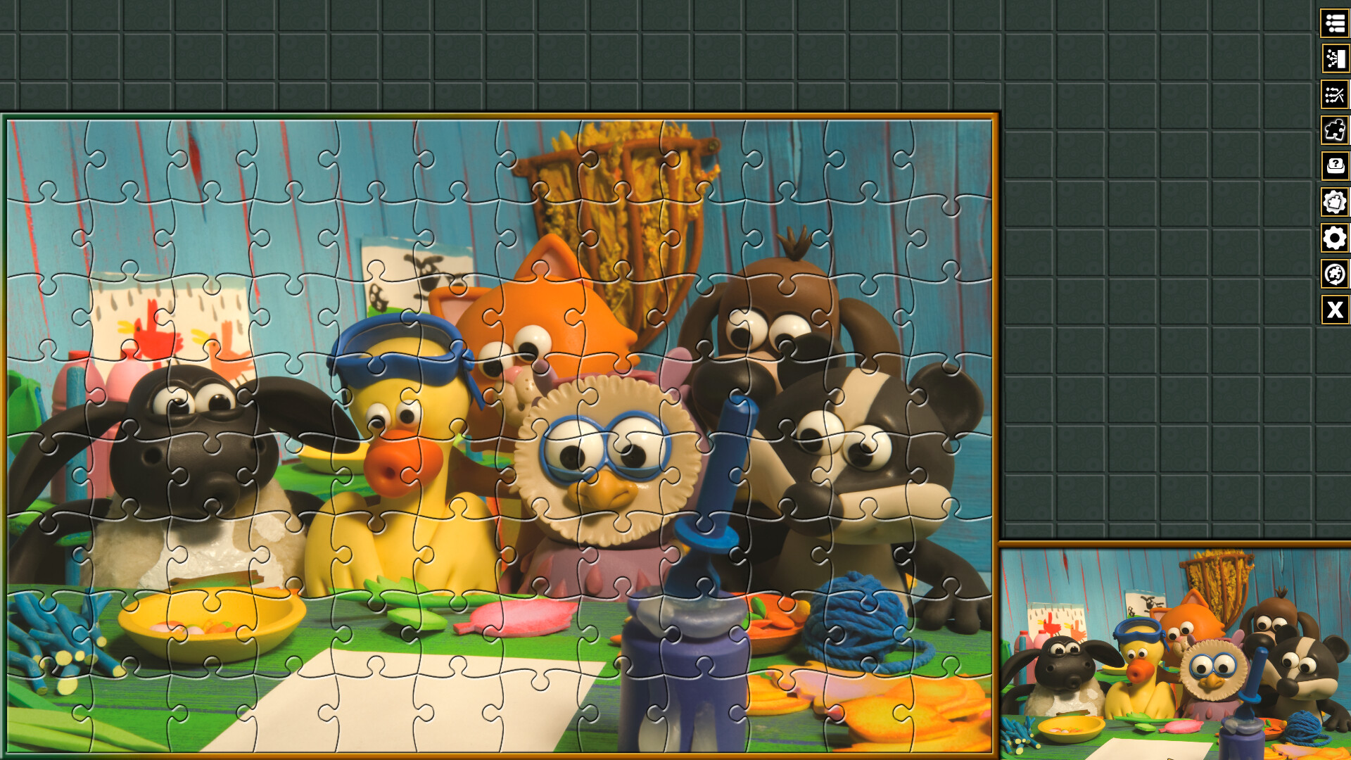 Pixel Puzzles Aardman Jigsaws: Variety Pack 1 screenshot 5