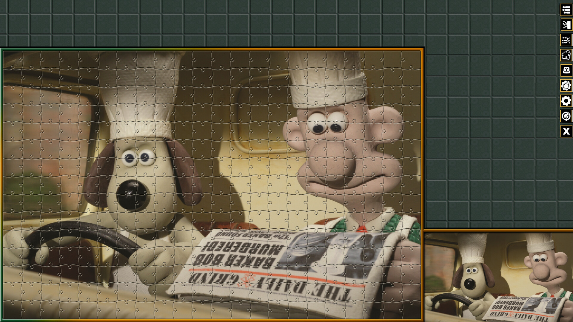 Pixel Puzzles Aardman Jigsaws: Variety Pack 1 screenshot 6