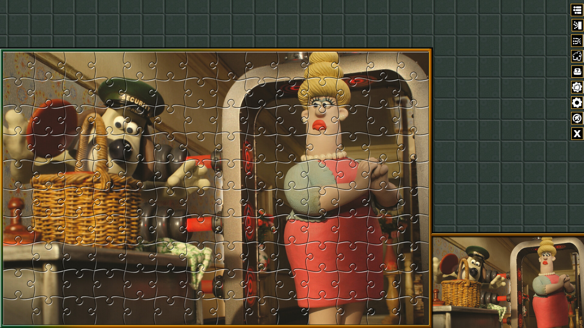 Pixel Puzzles Aardman Jigsaws: Variety Pack 1 screenshot 20