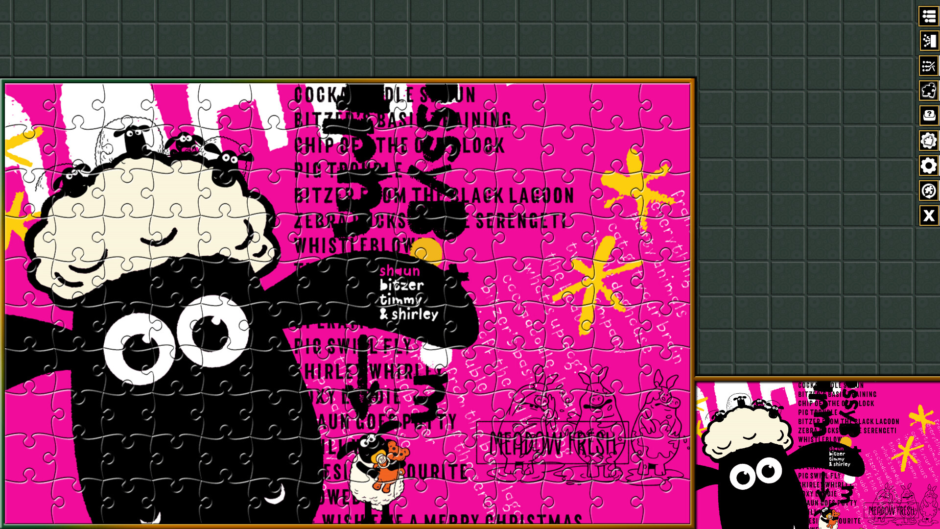 Pixel Puzzles Aardman Jigsaws: Variety Pack 1 screenshot 17