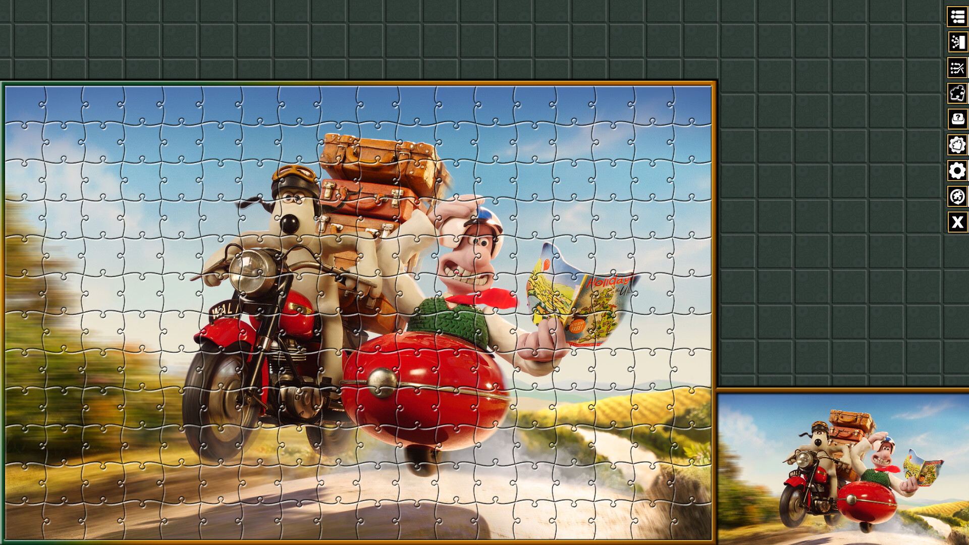 Pixel Puzzles Aardman Jigsaws: Variety Pack 1 screenshot 1