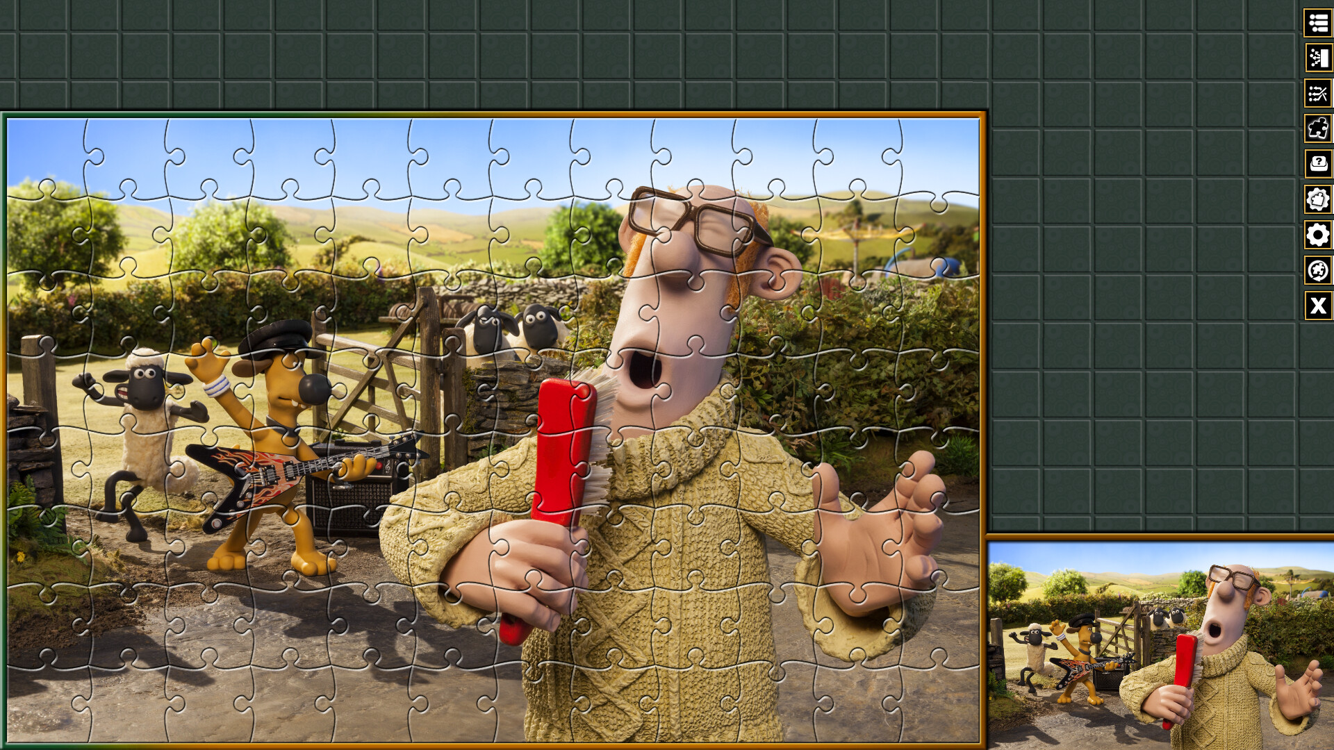 Pixel Puzzles Aardman Jigsaws: Variety Pack 1 screenshot 11