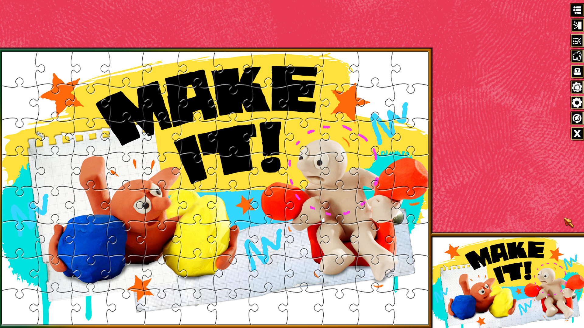 Pixel Puzzles Aardman Jigsaws: Morph screenshot 11