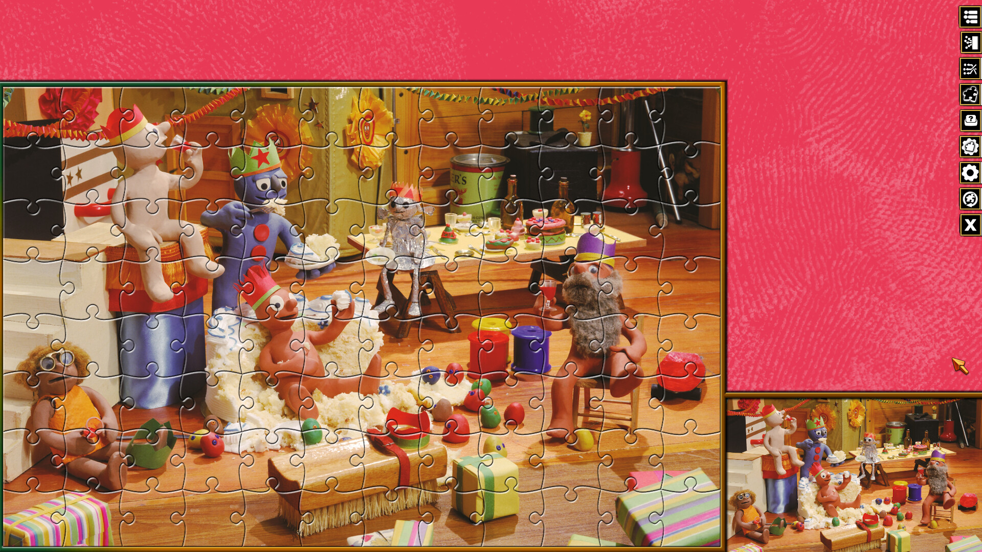 Pixel Puzzles Aardman Jigsaws: Morph screenshot 15