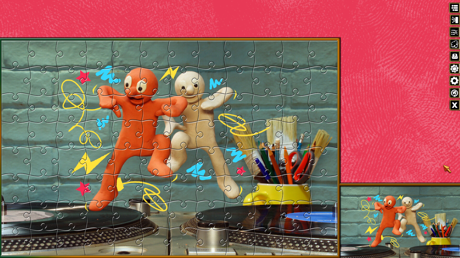Pixel Puzzles Aardman Jigsaws: Morph screenshot 2