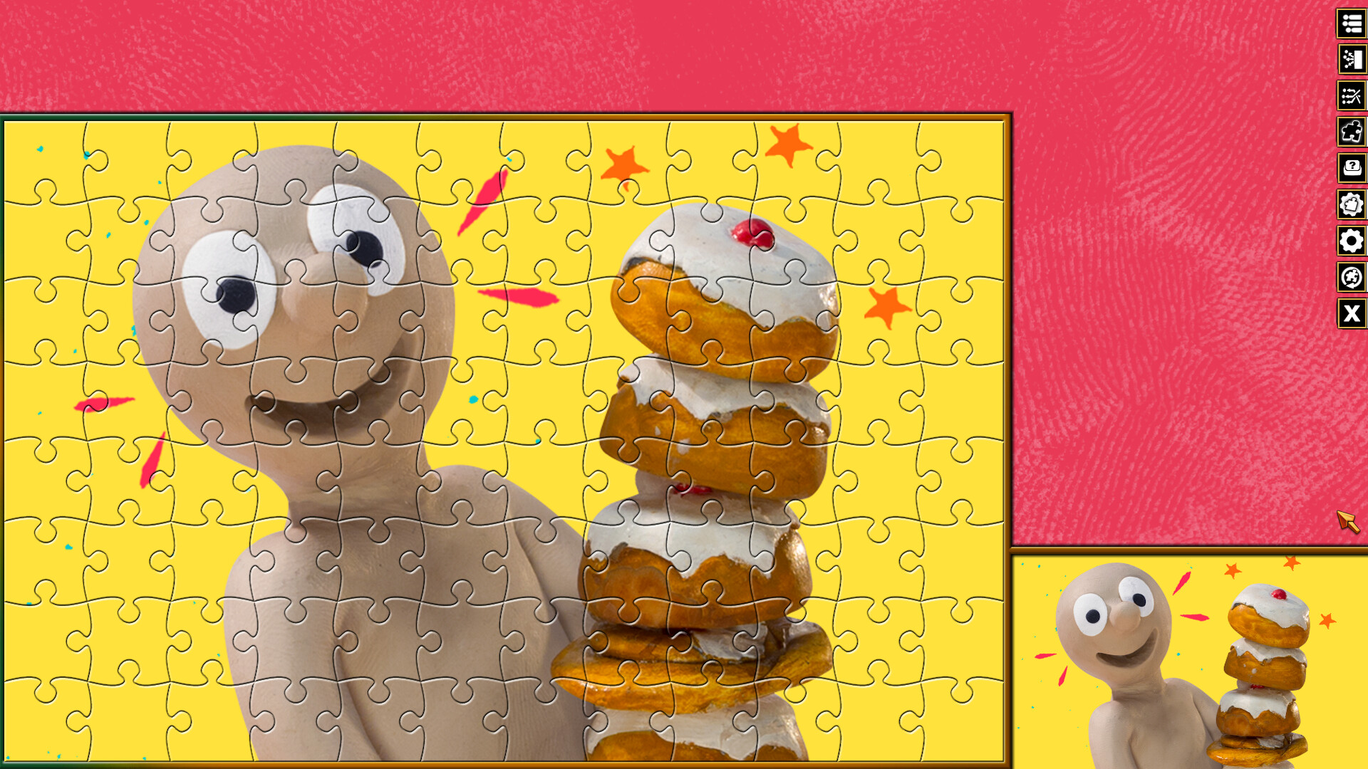 Pixel Puzzles Aardman Jigsaws: Morph screenshot 5