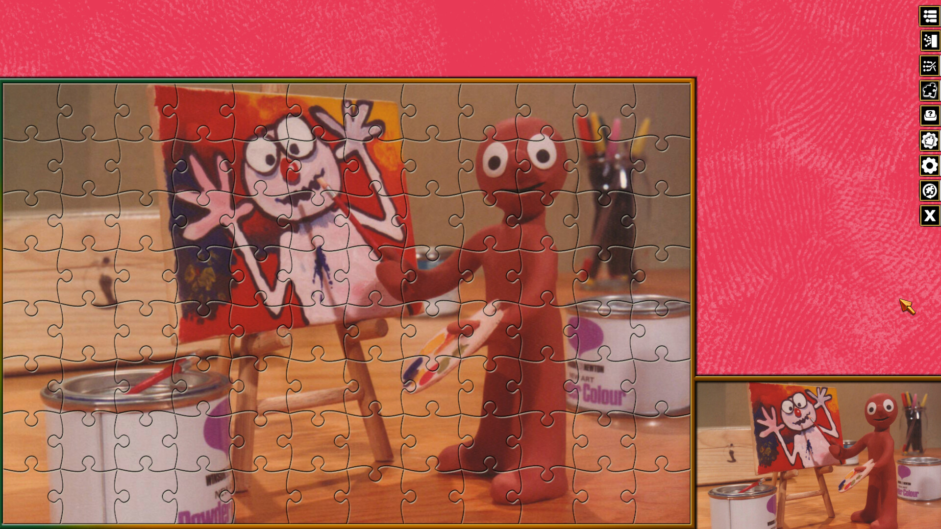 Pixel Puzzles Aardman Jigsaws: Morph screenshot 8