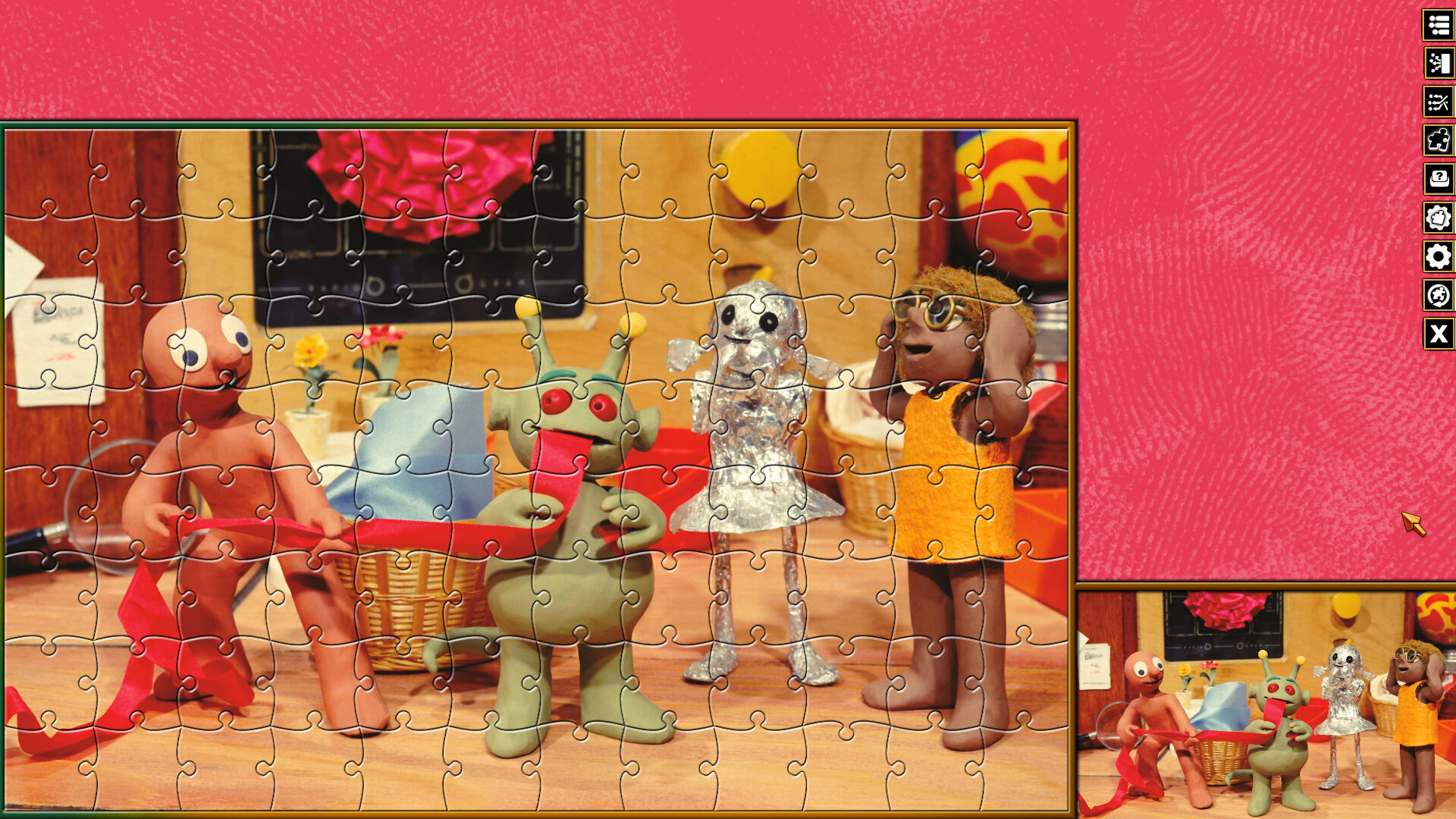 Pixel Puzzles Aardman Jigsaws: Morph screenshot 10
