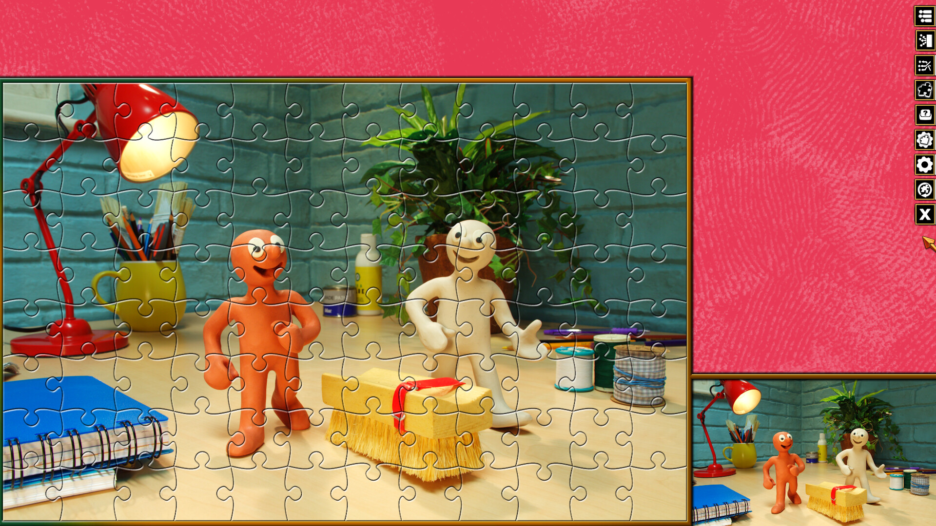 Pixel Puzzles Aardman Jigsaws: Morph screenshot 14