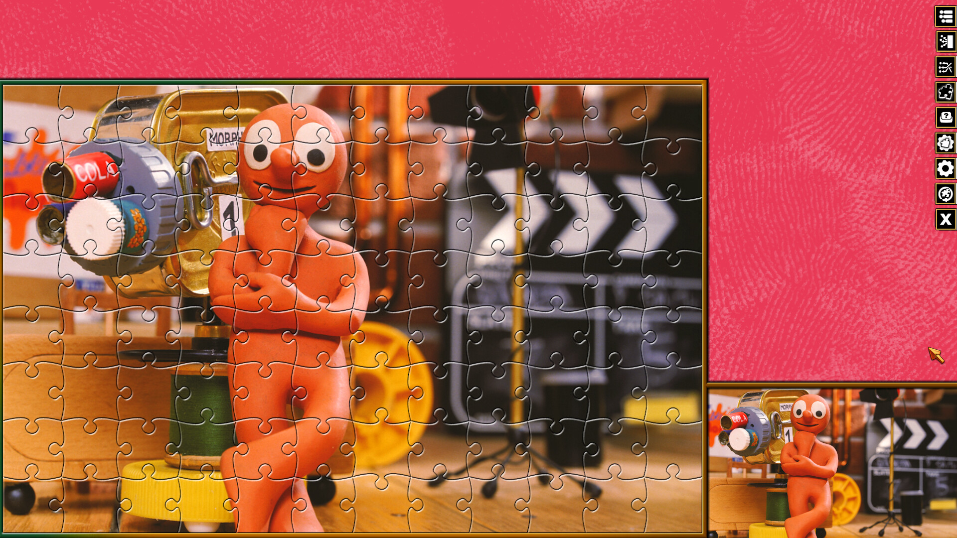 Pixel Puzzles Aardman Jigsaws: Morph screenshot 17