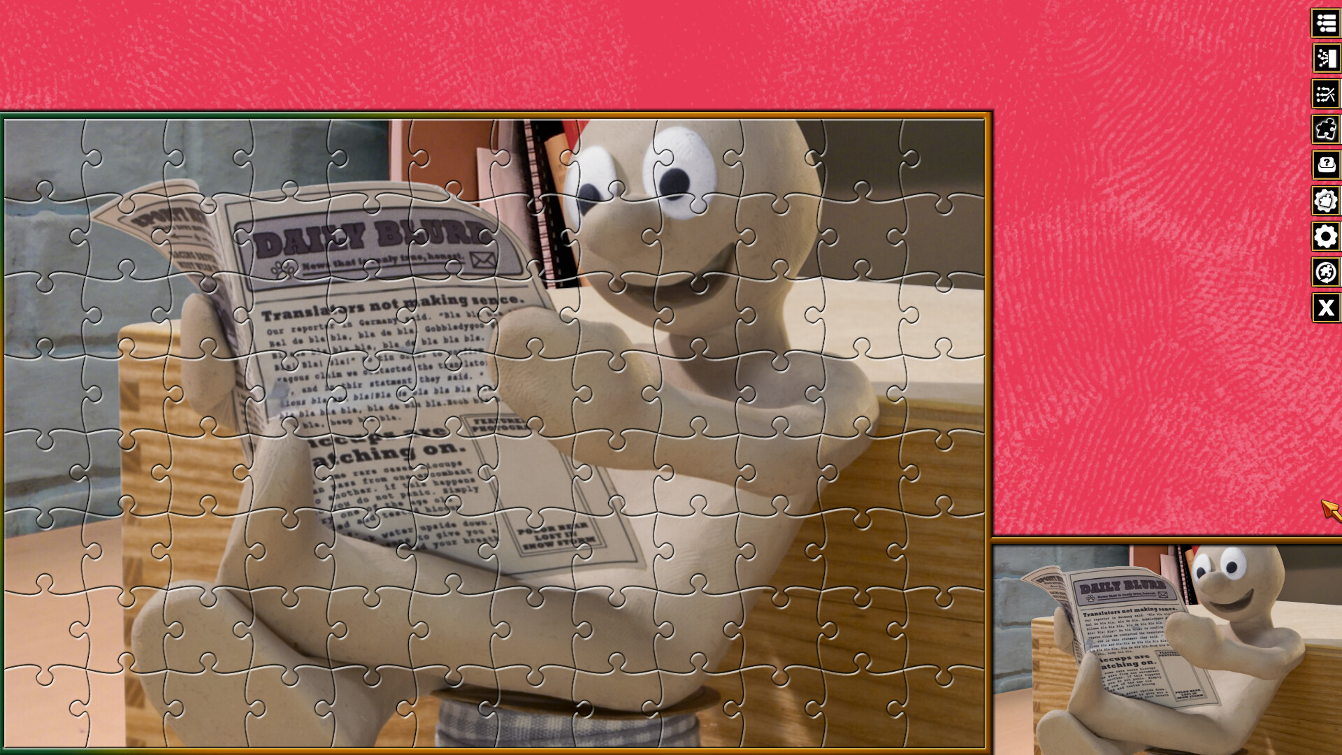 Pixel Puzzles Aardman Jigsaws: Morph screenshot 12
