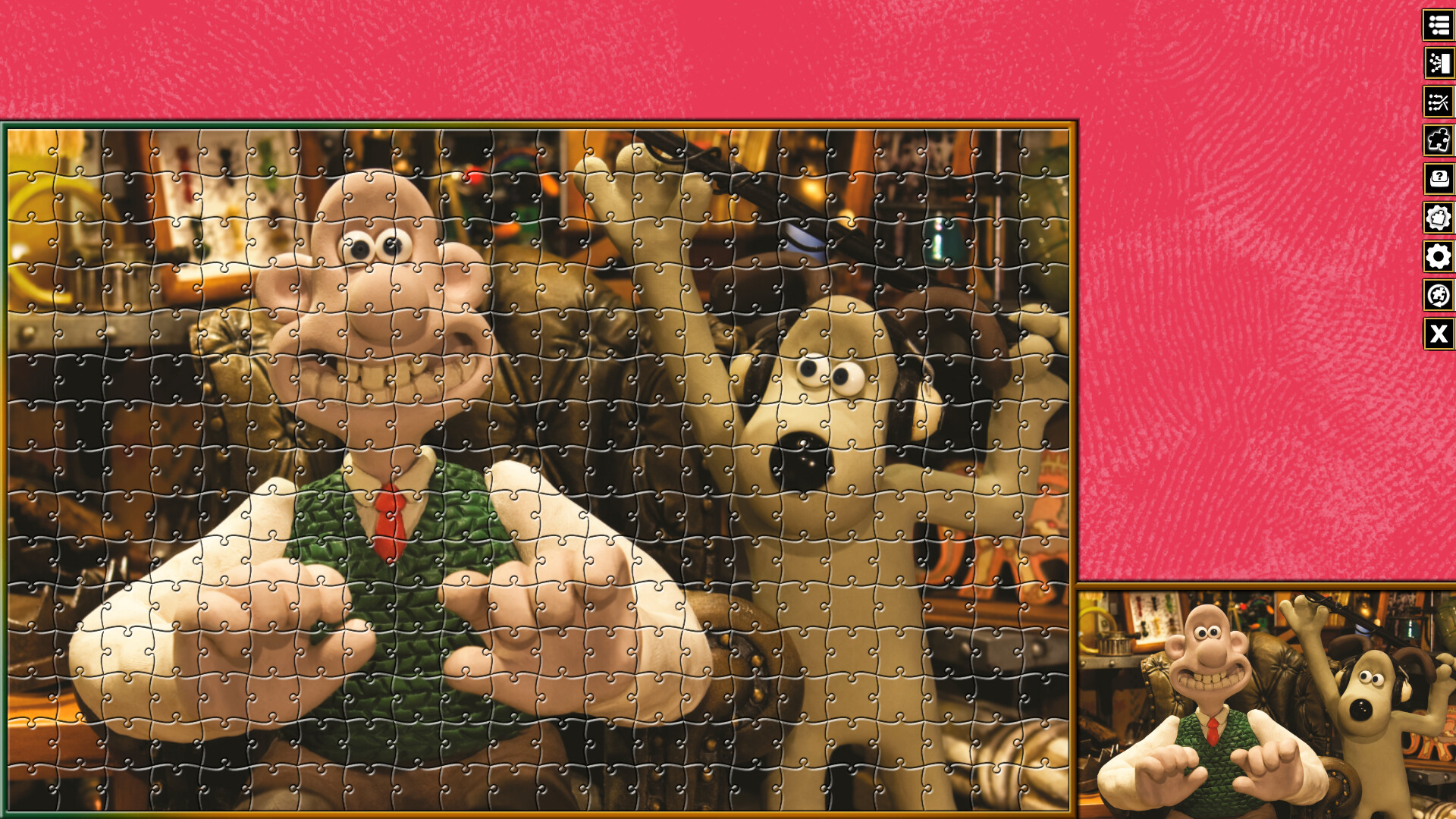 Pixel Puzzles Aardman Jigsaws: Variety Pack 2 screenshot 8