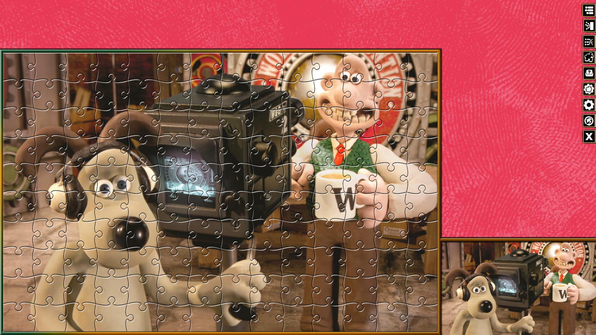 Pixel Puzzles Aardman Jigsaws: Variety Pack 2 screenshot 12