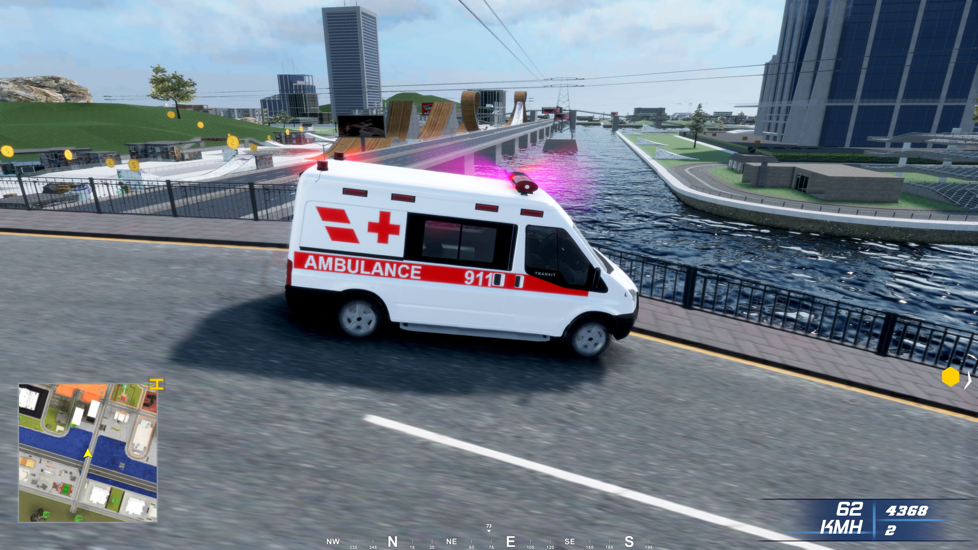 Ambulance Emergency Simulation screenshot 6
