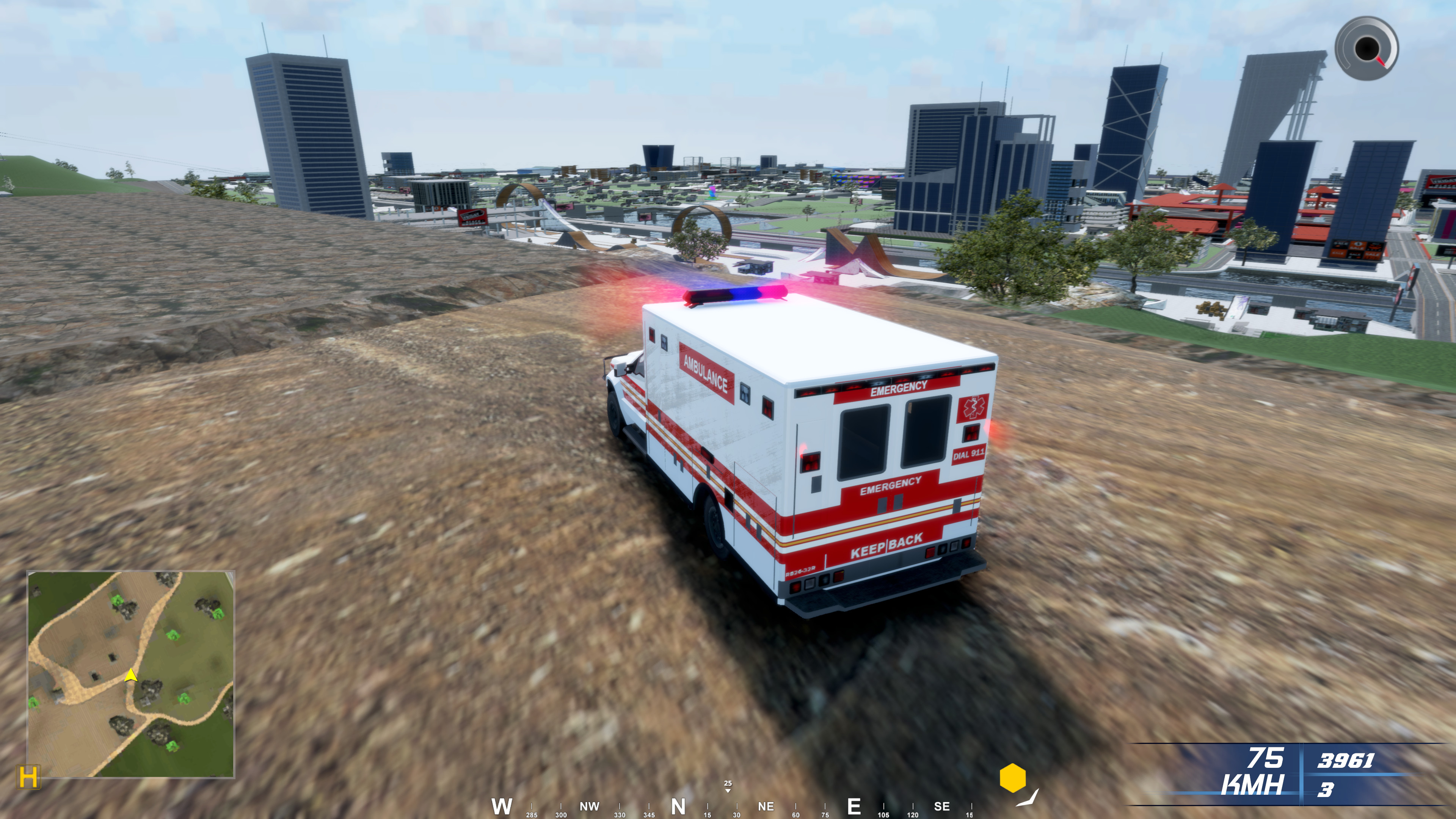 Ambulance Emergency Simulation screenshot 12