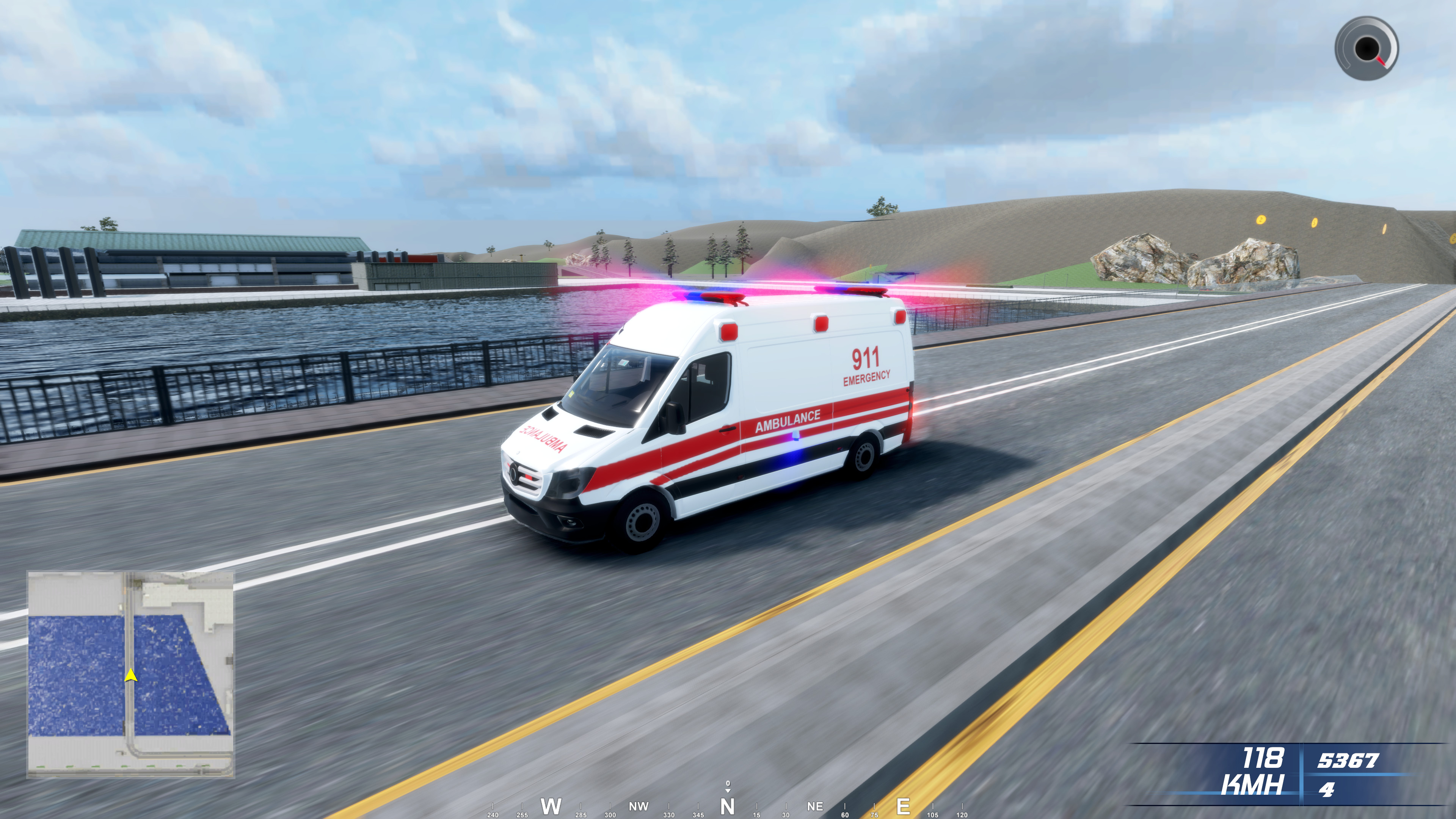 Ambulance Emergency Simulation screenshot 14