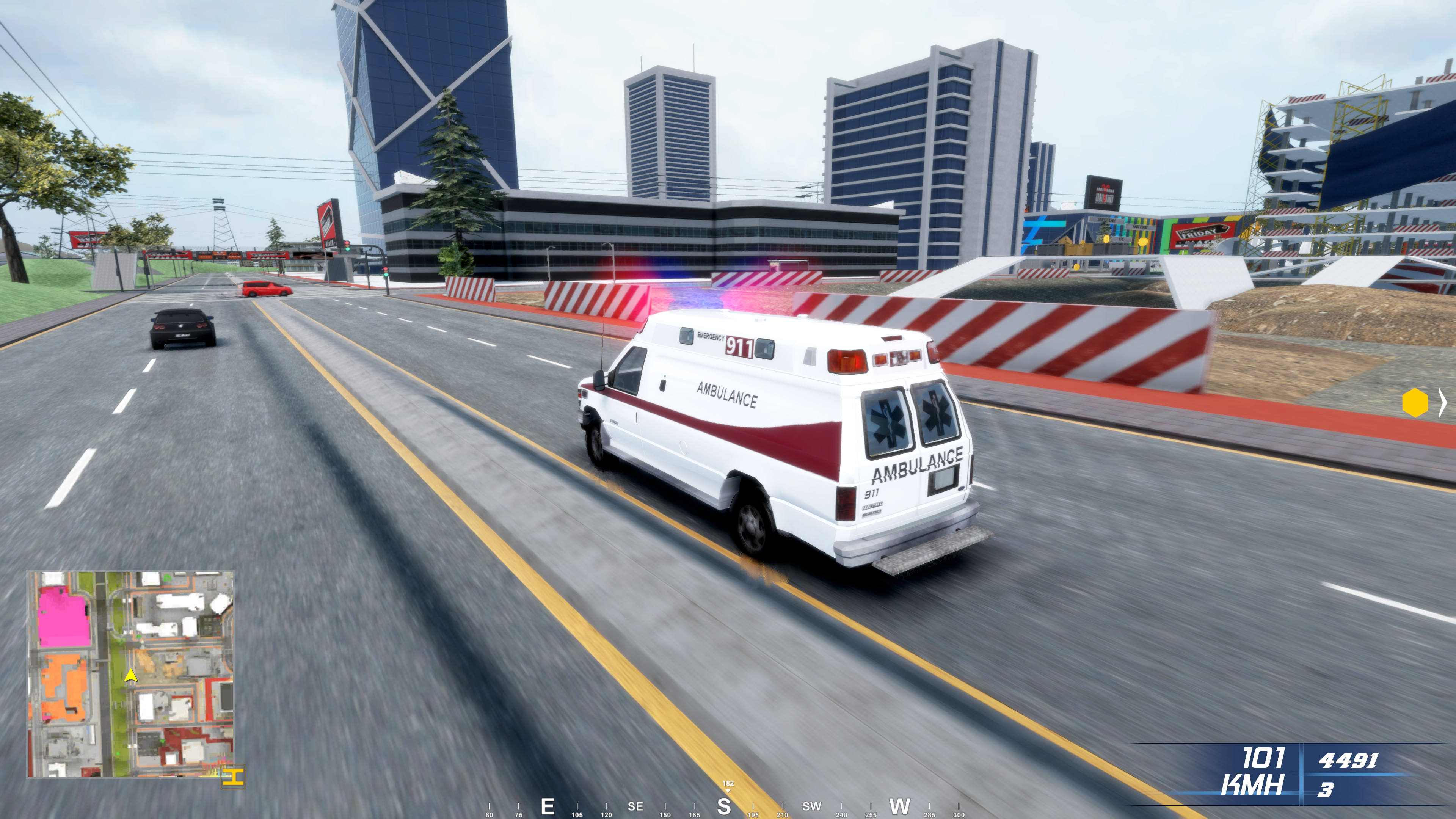 Ambulance Emergency Simulation screenshot 5