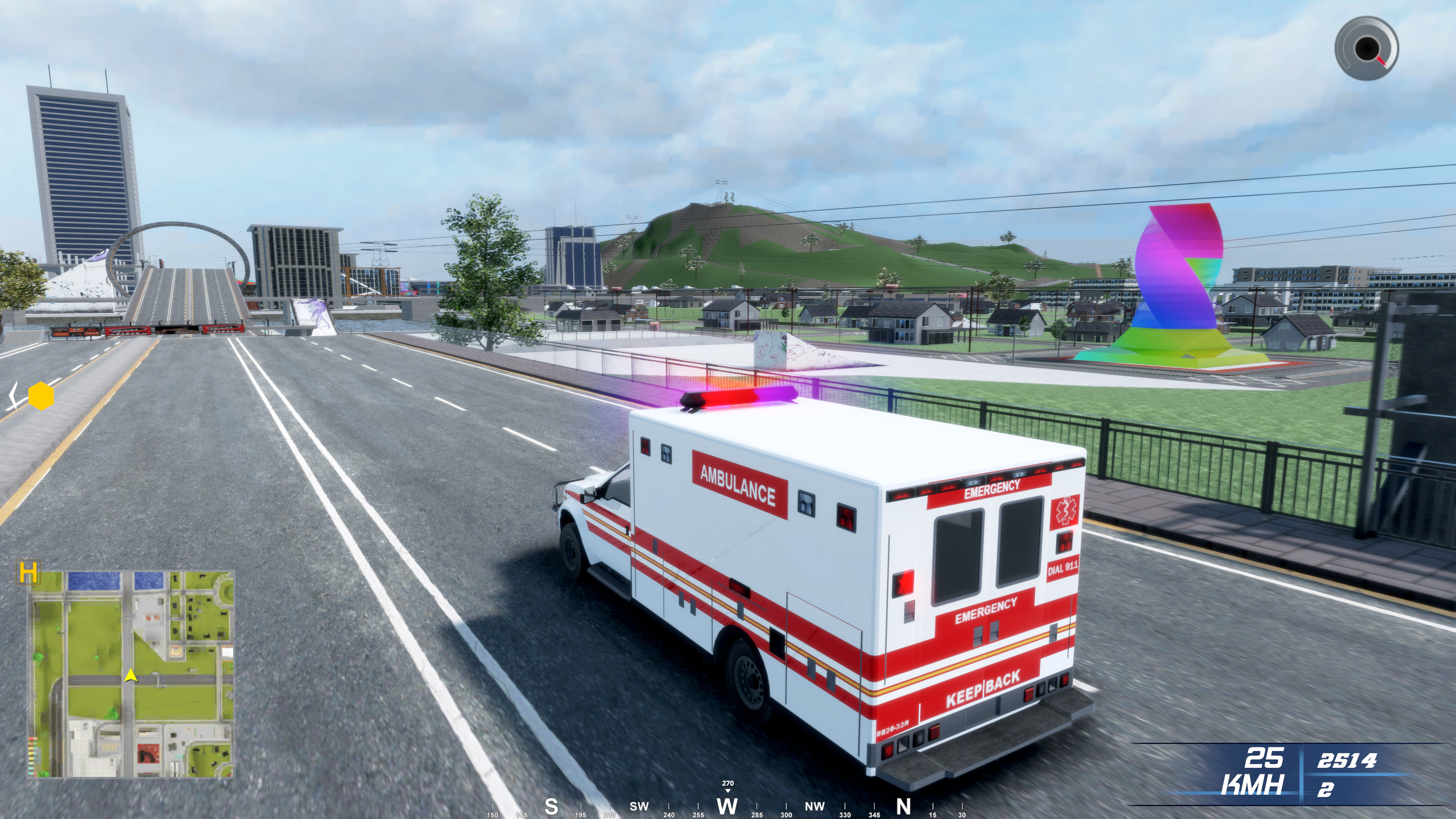 Ambulance Emergency Simulation screenshot 9