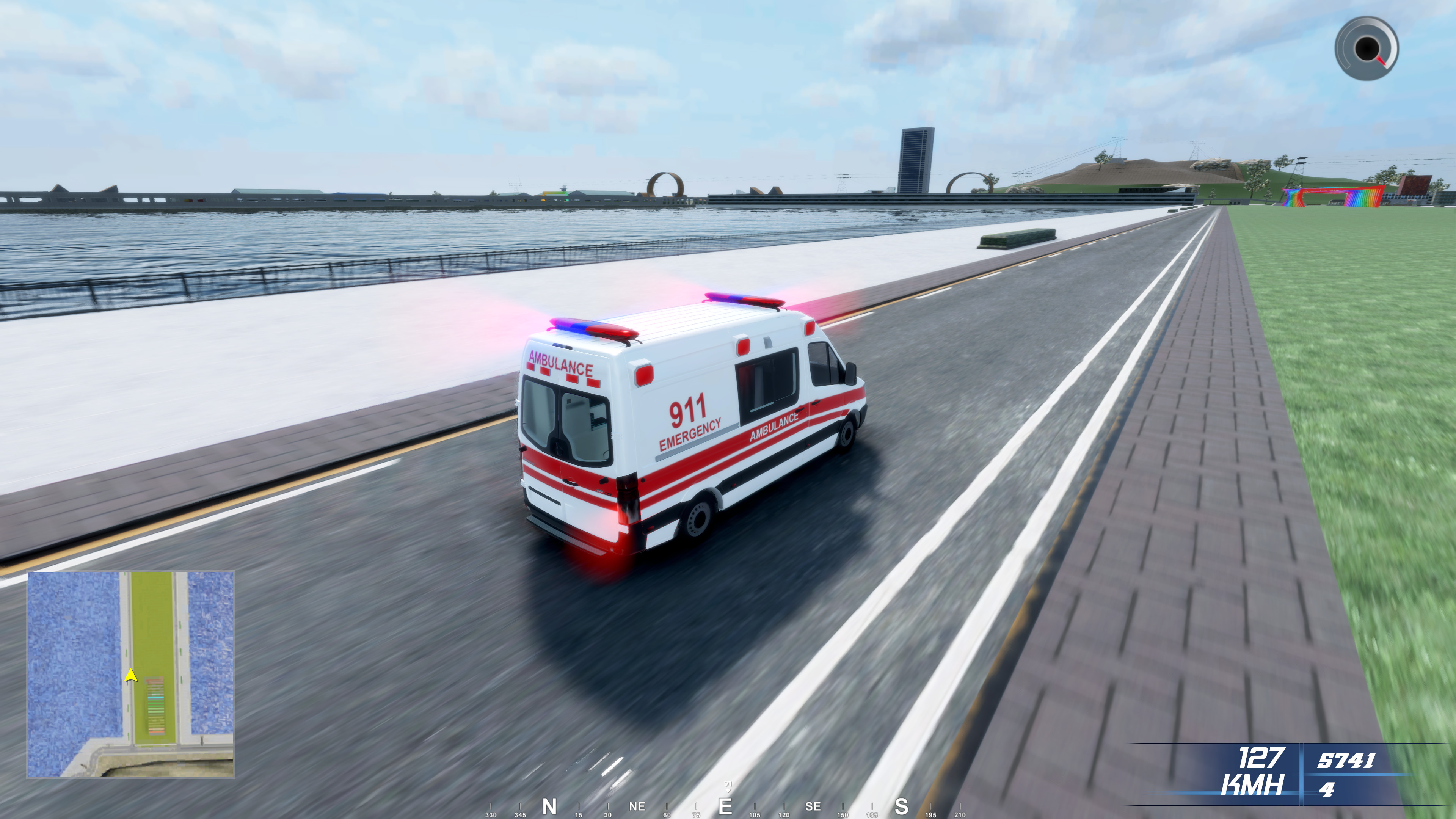 Ambulance Emergency Simulation screenshot 10