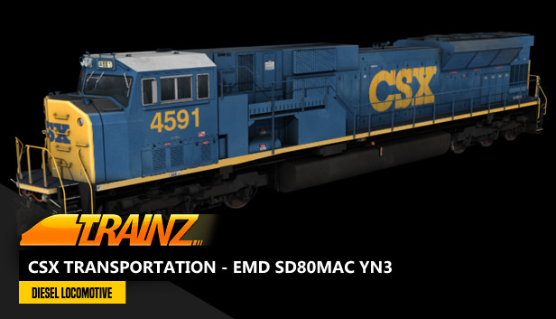Trainz 2022 DLC - CSX Transportation - EMD SD80MAC YN3 on Steam