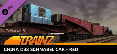 Trainz Plus DLC - China D38 Schnabel Car - Red: header artwork