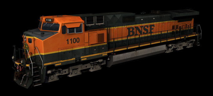 Save 60% on Trainz Plus DLC - BNSF Railway - GE C44-9W Heritage 1
