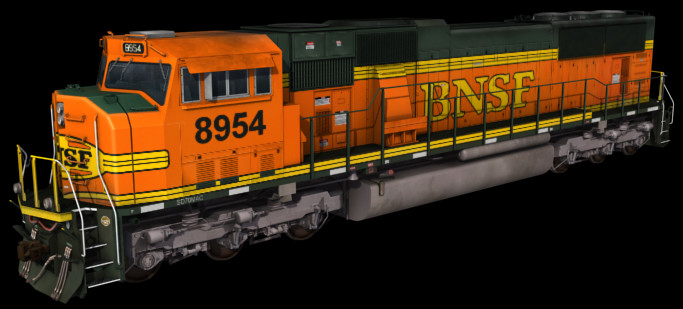 Steam：Trainz Plus DLC - BNSF Railway - EMD SD70MAC - Heritage