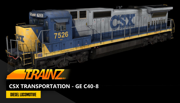 Trainz 2022 DLC - CSX Transportation - GE C40-8 on Steam