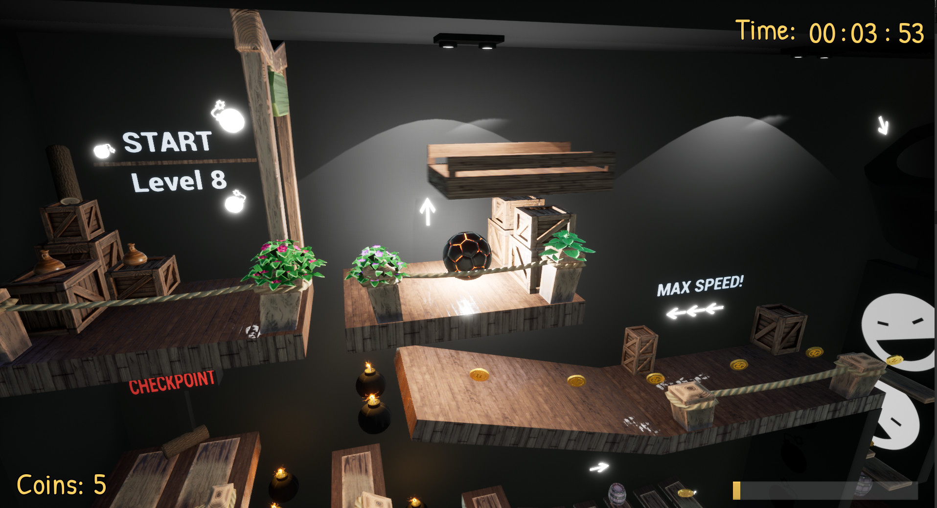 Platform Roll screenshot 1
