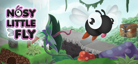 Nosy Little Fly: header artwork