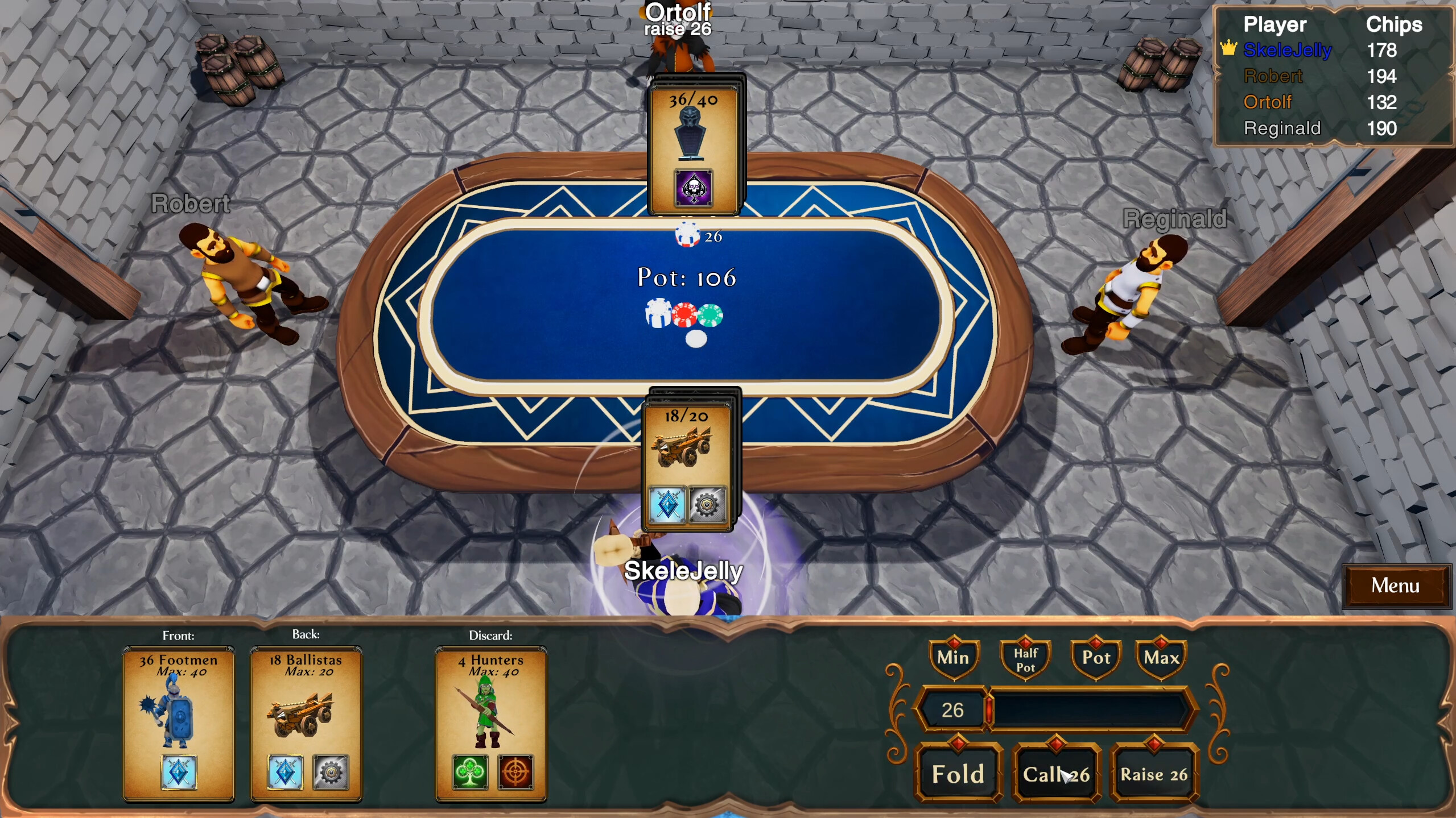 Poker Warlords screenshot 1
