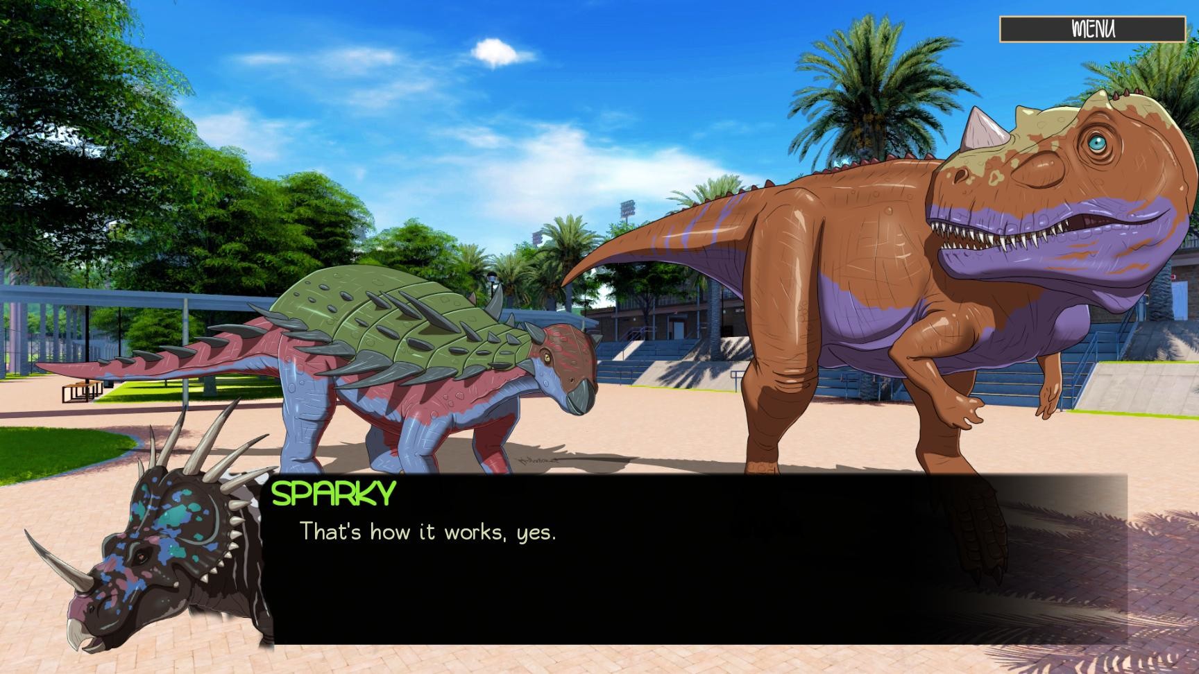 Scientifically Accurate Dinosaur Mating Simulator 2021: Ankylosauridae screenshot 1