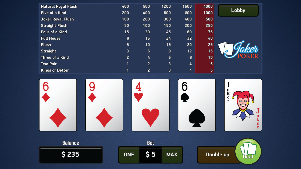 Joker Poker - Video Poker on Steam