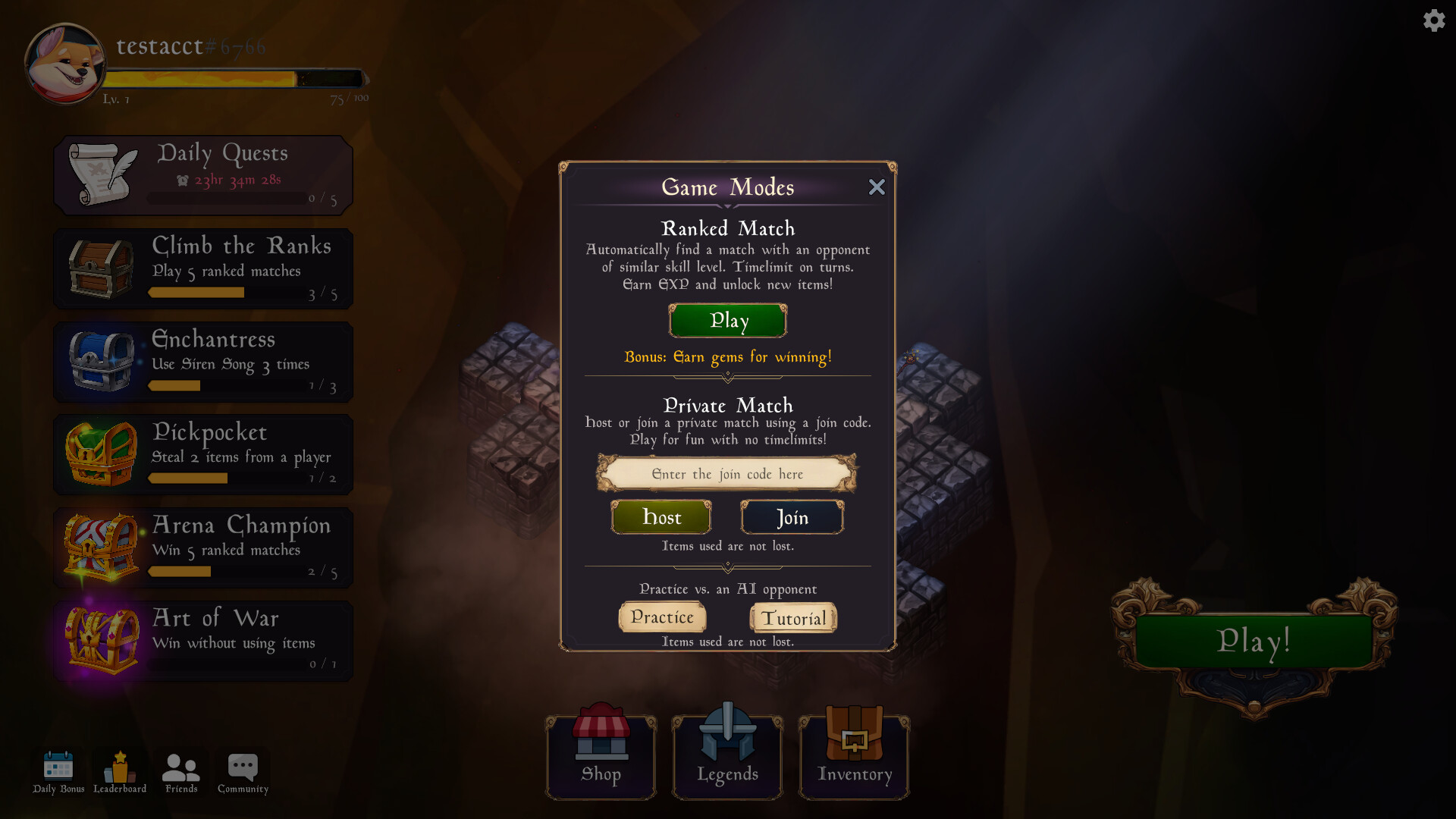 Tactic Legends screenshot 3