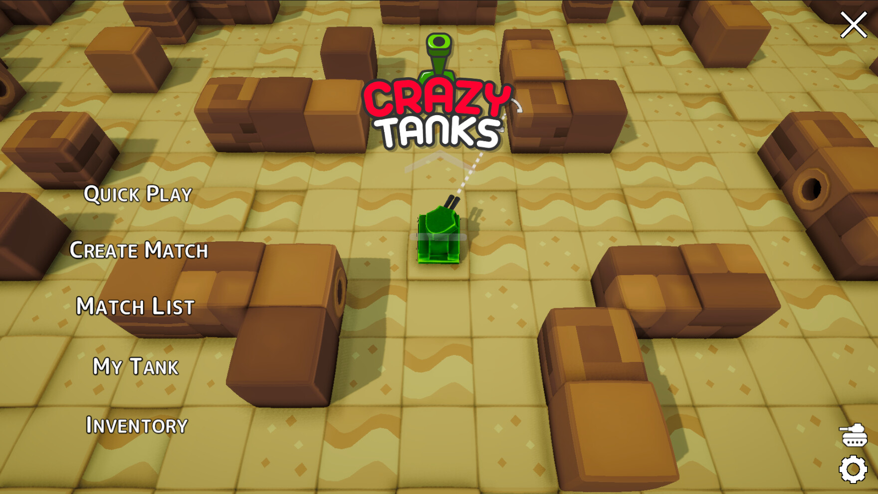 Crazy Tanks screenshot 1