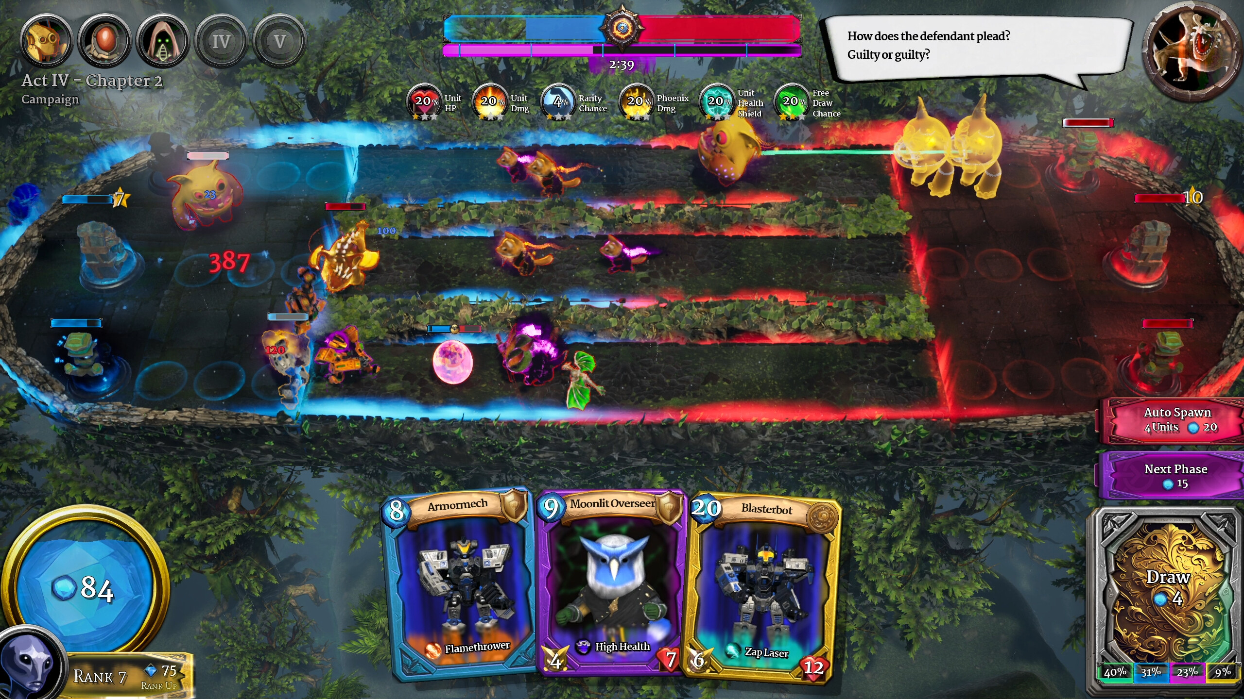 Battle Waves: Card Tactics screenshot 1